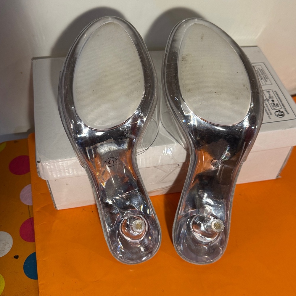 Clear Stiletto Heels - Picture 8 of 8